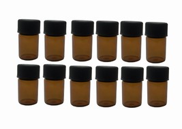 Essential Oil Amber Glass Vials-144ct- 2ml (5/8 dram) bottles w/Orifice ... - £70.88 GBP