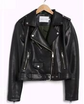 Brand New Rebecca Minkoff Medium Faux Leather Moto Jacket Retail $248 NE... - €56,69 EUR