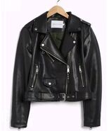 Brand New Rebecca Minkoff Medium Faux Leather Moto Jacket Retail $248 NE... - $91.76 CAD