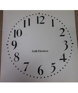S THOMAS Paper Clock Dial Roman Numbers 1 1 - 1/2&quot; - $17.62 CAD