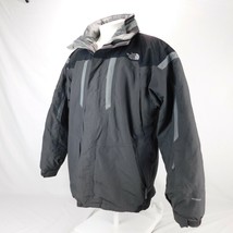 The North Face Men Grey HyVent Ski Parka Coat 3 in 1 550 Sz XL - £111.92 GBP