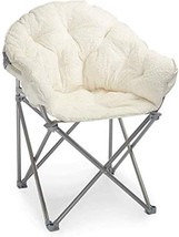 Sherpa Club Chair, Ivory, From Urban Shop. - £72.93 GBP