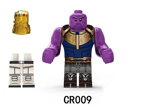 Thanos Medium D Marvel with Thing part Minifigure