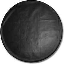 Black Fire Pit Mat, 48 In. Round, Double-Sided, Silicone-Coated, And Chiminea. - £41.73 GBP