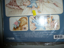 Leisure Arts Jan Hagara Larka Counted Cross Stitch Kit Girl With Doll Te... - $44.00
