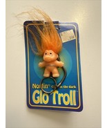 GLO TROLL KEY-LITES - 1 1/2&quot; DAM Norfin Troll - Keychain Orange Hair RAR... - $18.50