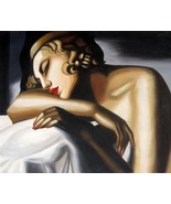 36x48 inches Rep. Tamara De Lempicka Oil Painting Canvas Art Wall Decor ... - $416.22 CAD