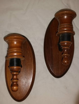 Vintage Decorative Wood Sconce - $23.94