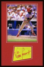 Vince Coleman Signed Framed 11x17 Photo Display Cardinals - £55.38 GBP