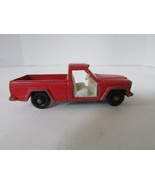 Lesney Diecast no.71 Jeep Gladiator Truck Red England  H3 - $70.68 MXN