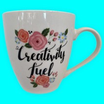 Pflatzgraff &quot;Creativity Fuel&quot; and Flowers Coffee Mug Cup - $14.03