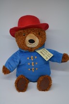 Kohls Cares 14” Paddington Bear Red Hat hoodie plush Stuffed Animal  Lovey - £10.63 GBP