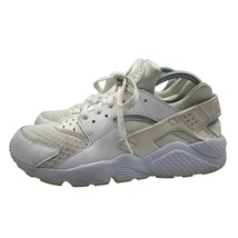 Nike Air Huarache White Platinum Casual Street Low Shoes Mens 8.5 - £38.93 GBP