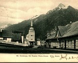 Mount Verstovaya Old Russian Warehouse Sitka Alaska AK 1916 DB Postcard C9 - $17.06