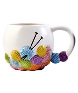 Sew Thirsty Novelty Knitting Yarn Mug - Sewing Birthday Office Cup Drink... - £22.37 GBP