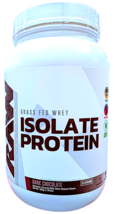 RAW 25g Grass Fed Whey Isolate Protein Powder Chocolate 1.97 lbs. EXP 10/26 - $54.30