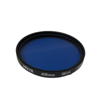 Hoya 49mm 80a Blue Glass Filter Made in Japan - $24.74