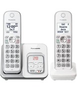 Panasonic DECT 6.0 Expandable Cordless Phone with Answering Machine and ... - £77.86 GBP