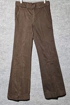 Vtg 70s CHEAP JEANS Mens MoD Pants BELL BOTTOM DISCO Trousers 32/36 Cuff... - $151.46