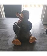 Concrete Garden Statue Laughing Duck Outdoor Decor Sculpture Home Decor ... - $79.20