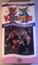Ship N 24HRS-Kidsongs: Let&#39;s Put On A Show (Vhs, 1995)RARE VINTAGE-Rudy Biggles - £23.64 GBP