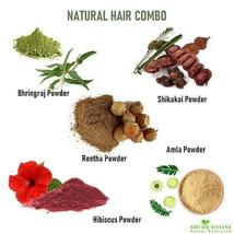 natural hair care 5 wild rare herbs powder combo pack 500 grm  - £10.04 GBP