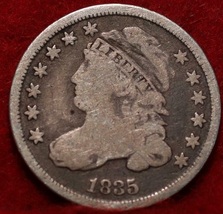 1835 Philadelphia Mint Silver Capped Bust Dime 20210026 - £51.78 GBP