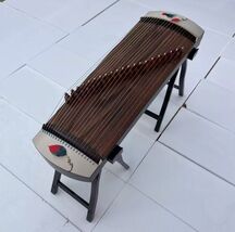 Guzheng 100cm 21 string zither leaf pattern Professional performance Chi... - $388.00