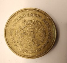  1989 $1000 PESOS MEXICO large world coin Juane De Asbaje - $5.95