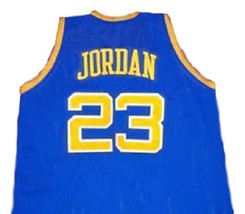 Michael Jordan #23 BUCS Laney High School New Basketball Jersey Blue Any Size image 5