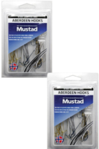 Mustad Down Eye Baitholder Hook, Bronze, #2, Qty 2 of 50pc - £7.12 GBP