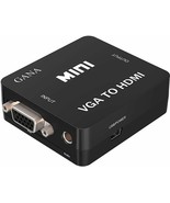 VGA to HDMI GANA 1080P Full HD Mini VGA to HDMI Audio Video Converter Ad... - £12.50 GBP