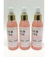 ( LOT 4 ) We Live Like This DEW YOU Refreshing Grapefruit Body Spray 4.05 ozEach - $39.59