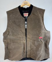 Stormy Kromer Men’s Crew Paraffin-Treated Vest, Dark Oak, XX-Large (Waxe... - $174.60