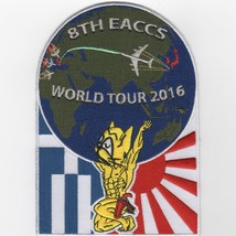 6.5&quot; USAF AIR FORCE 128 ACCS 8 EACCS 2016 WORLD TOUR EMBROIDERED JACKET ... - £27.51 GBP