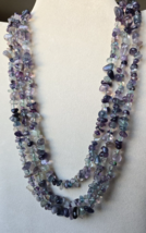 Pretty Versatile Multi-Color Fluorite Beaded Endless Necklace 60 Inch 250.00 ctw - $21.95