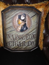 Napoleon Cigar Co. Bronze custom patina. 17.5&quot; H x 14.5&quot; W - £1,455.26 GBP