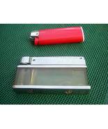 RARE VINTAGE  SOVIET USSR  PETROL BENZINE Transparent Body LIGHTER  AMAT... - $1,120.36 MXN