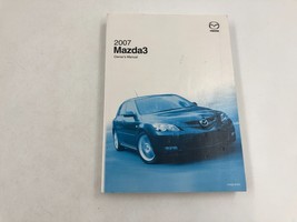 2007 Mazda 3 Owners Manual Handbook OEM D03B33029 - $17.99