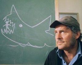 Jaws Robert Shaw By Shark Draw 8x10 inch Photo - £8.72 GBP