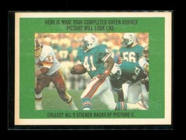 Vintage 1983 Topps Sticker Puzzle Football Card #30 Richard Todd New York Jets - £3.87 GBP