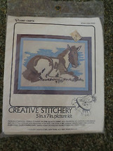 Vintage Vogart PONY Embroidery Sampler SEALED Kit  #2103 - $5.94