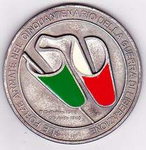 MEDAL ITALIAN ARMY Forze Armate on the 50th anniversary of the Liberatio... - £18.09 GBP