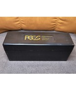 PCGS Official Storage Black Box Case Holds 20 Certified PCGS Graded Coins. - $9.00