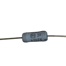 47 ohm 5% 3 watt Matsushita Resistor 3w-r47 - £1.69 GBP