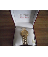 New DAVINCI WATCH  LUCIEN PICCARD 1.25&quot; FACE WATER RESISTANT  100 FT JAP... - $122.32 CAD