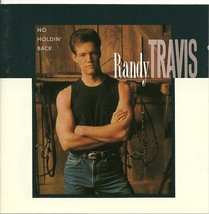 Randy Travis CD No Holdin&#39; Back 1989 - £1.59 GBP