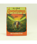 Goosebumps # 17 Why I&#39;m Afraid Of Bees  R.L. Stine First Scholastic 1994 VG - £11.45 GBP