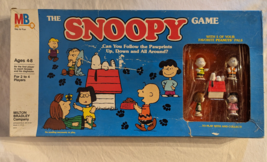 The Snoopy Game  Vintage Milton Bradley Peanuts Board Game MB 1984 USA EUC - £38.54 GBP