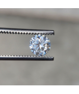 1 ct Near Colorless Brilliant Cut 6.5mm Wide Moissanite w/ GIA Certificate - £125.58 GBP